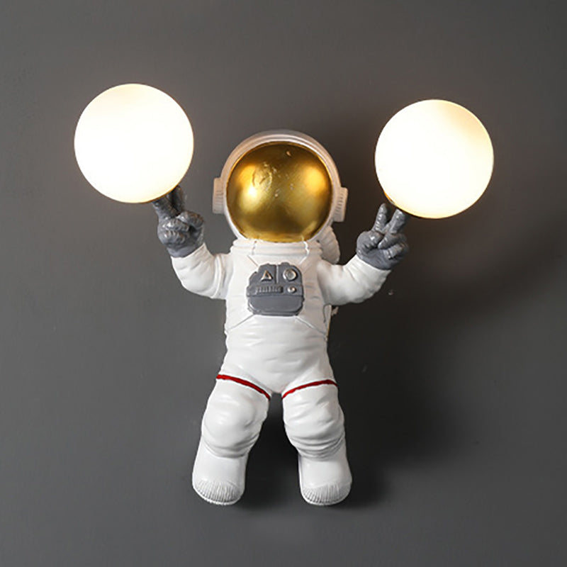 Lampada da parete per bambini astronauta per astronauta