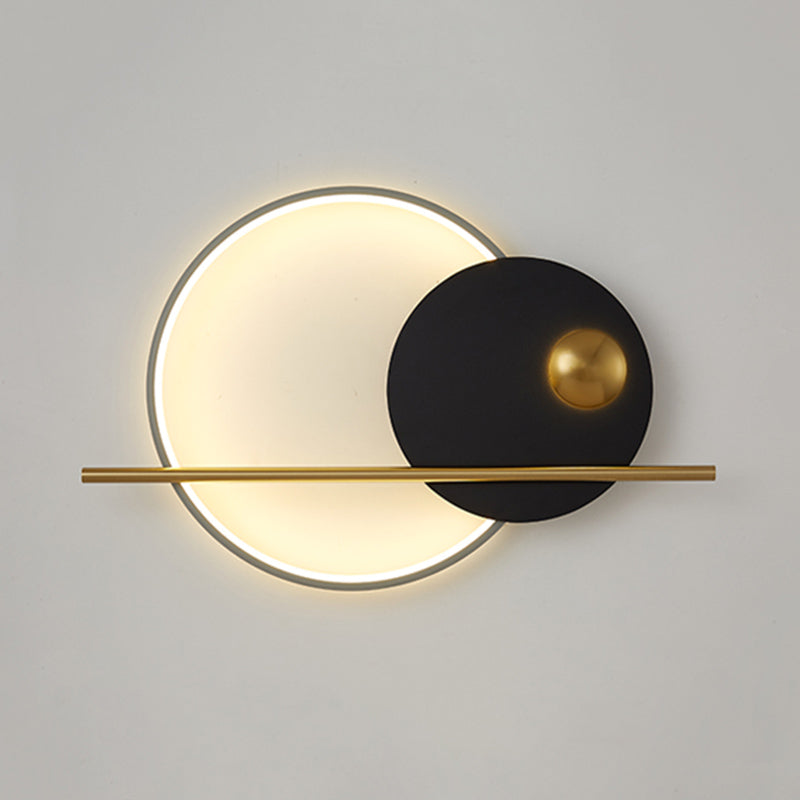 Zeitgenössischer Stil Geometrie Formwandleuchte Metall Wandmontage Leuchten