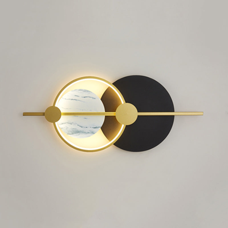 Zeitgenössischer Stil Geometrie Formwandleuchte Metall Wandmontage Leuchten