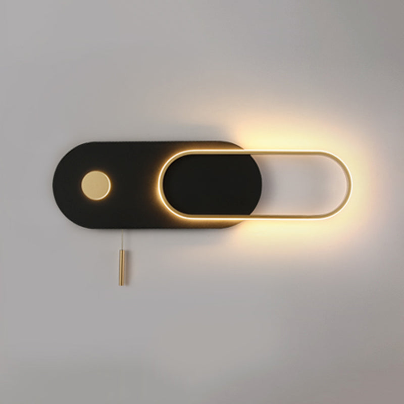 Modern Style Geometry Shape Wall Lights Metal 2-Light Wall Mount Lights