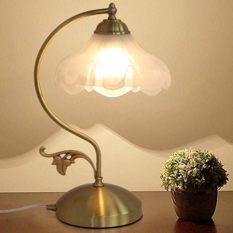 Éclairage d'éclairage de bureau domestique créatif en verre de la lampe de ménage pour le salon