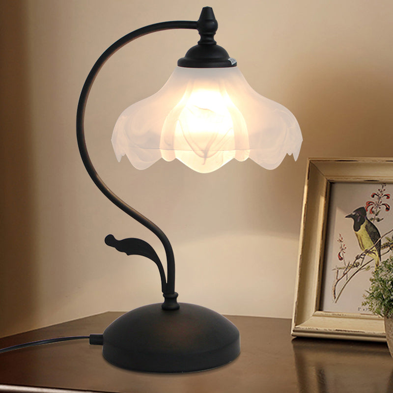 Éclairage d'éclairage de bureau domestique créatif en verre de la lampe de ménage pour le salon