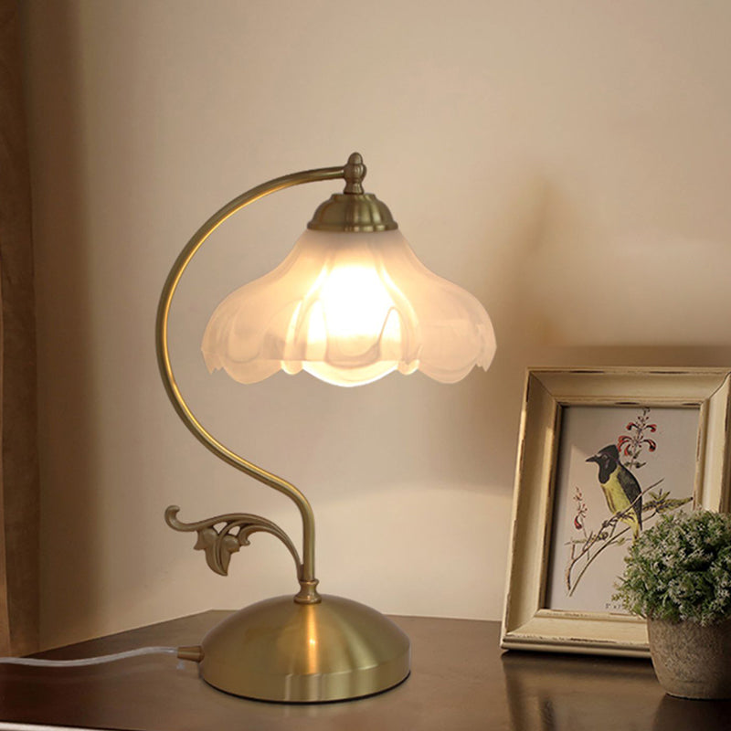 Éclairage d'éclairage de bureau domestique créatif en verre de la lampe de ménage pour le salon
