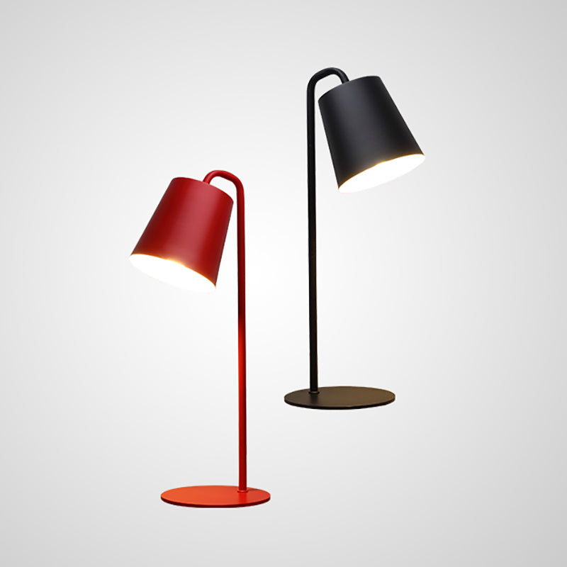 Modern kleurrijke bureaulamp huishouden metalen schaduw bureauverlichting voor zitkamer