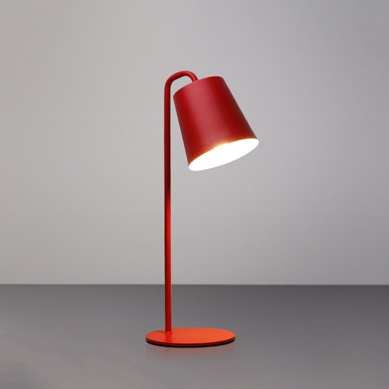 Modern kleurrijke bureaulamp huishouden metalen schaduw bureauverlichting voor zitkamer
