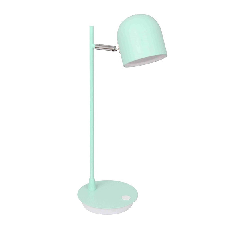 Lampe de table de nuit en métal en forme