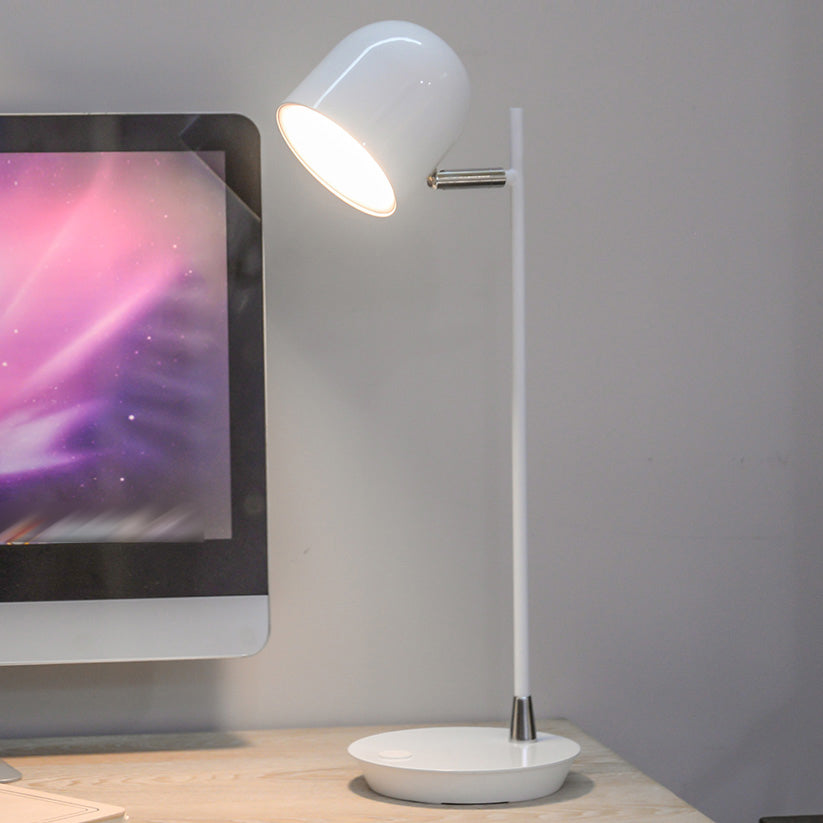 Lampe de table de nuit en métal en forme