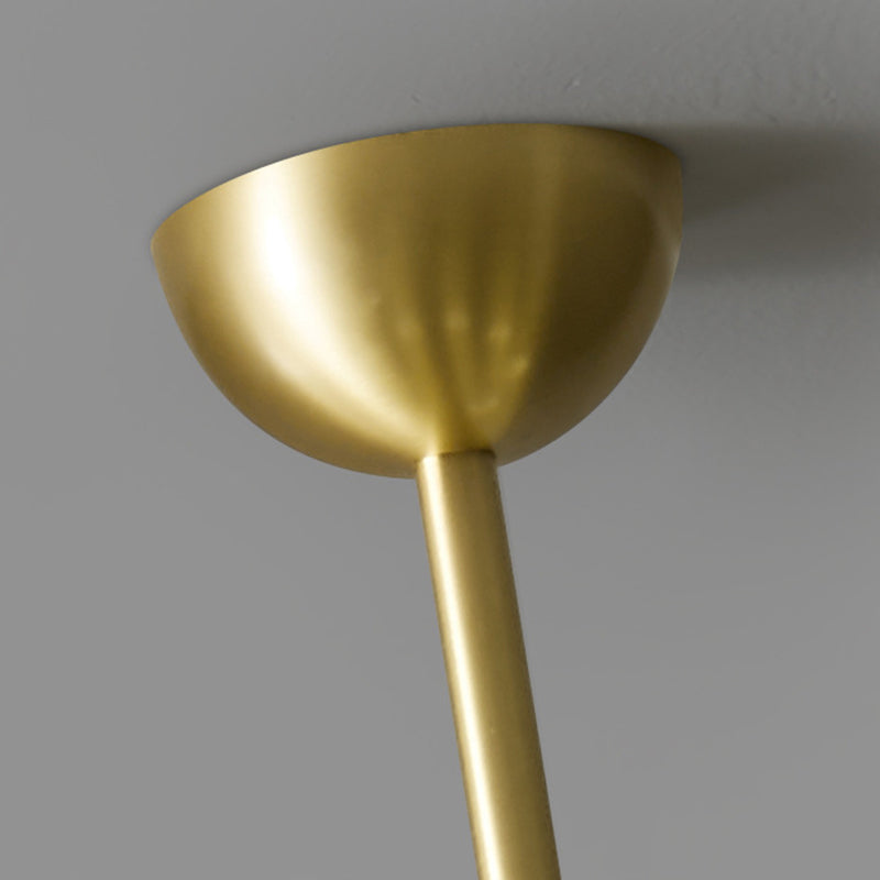 Moderne glazen kroonluchter verlichtingsarmaturen Multi Head hangende kroonluchter voor eetkamer