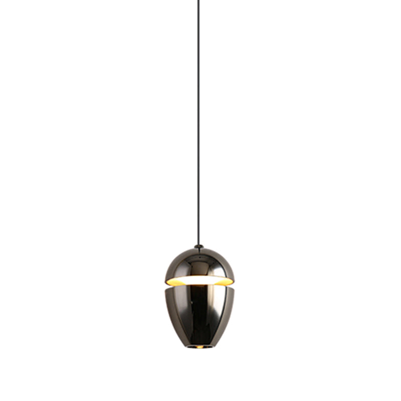 Postmodern Metal Pendant Light Aluminum LED Suspension Light for Bedside