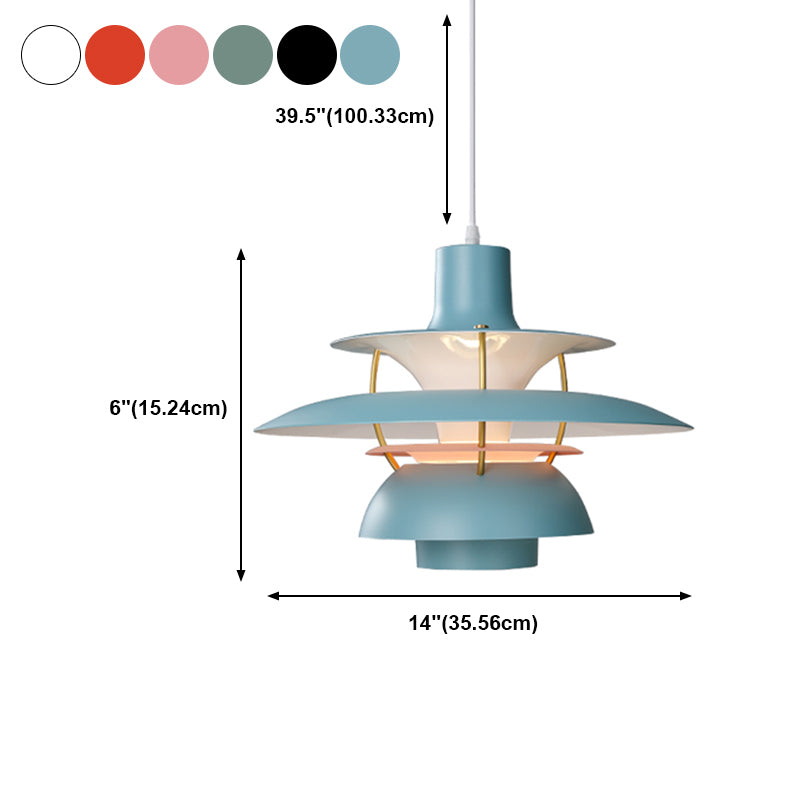 Metal Ceiling Pendant Light Nordic-Style Pendant Ceiling Light