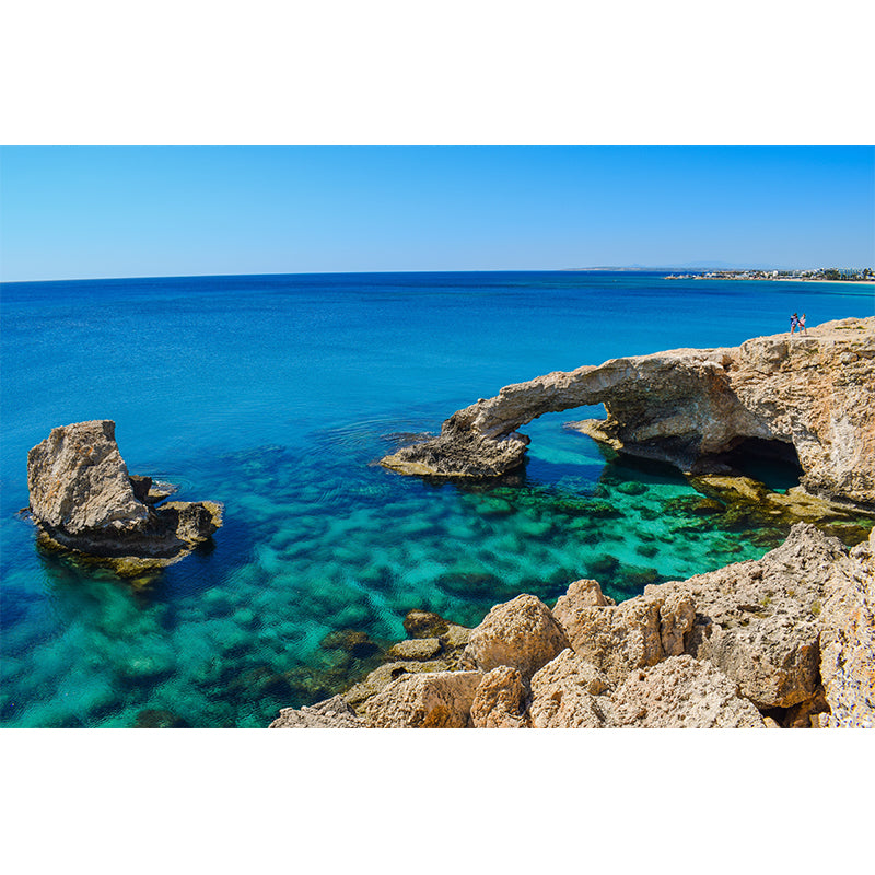 Beautiful Photography Mural Wallpaper Sea Scenery Environment Friendly Indoor Wall Mural