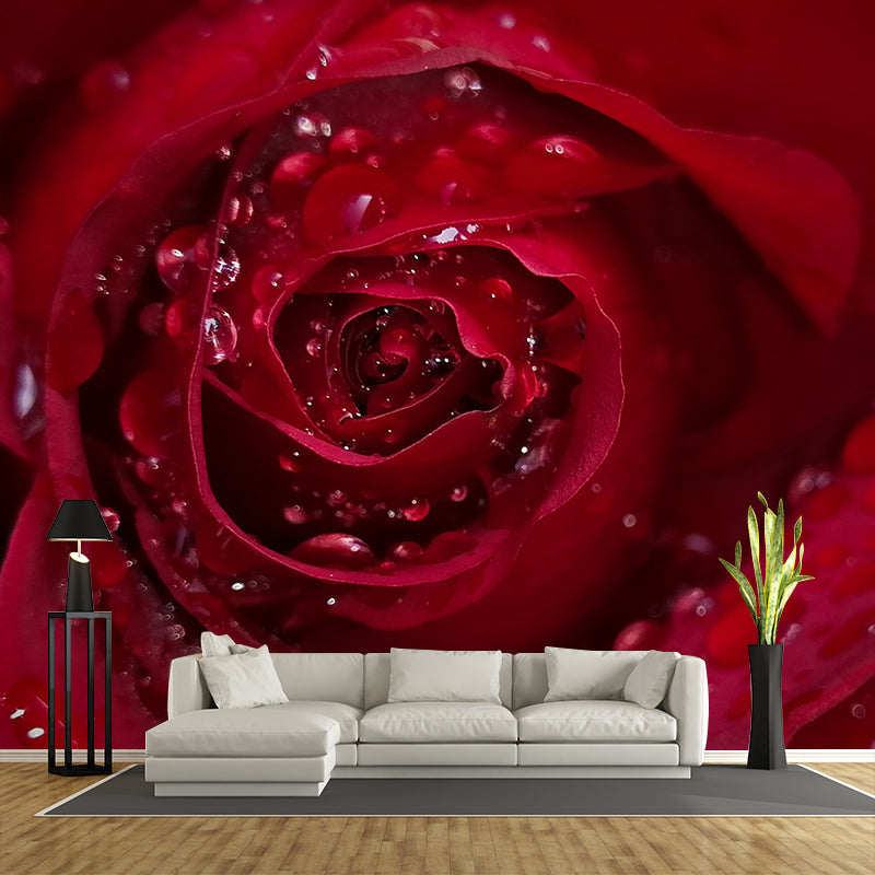 Roses Photography Mural Wallpaper Decorative Bedroom Wall Mural