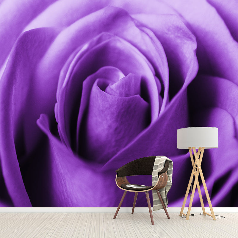 Mural Wallpaper Modern Photography Roses Living Room Wall Mural