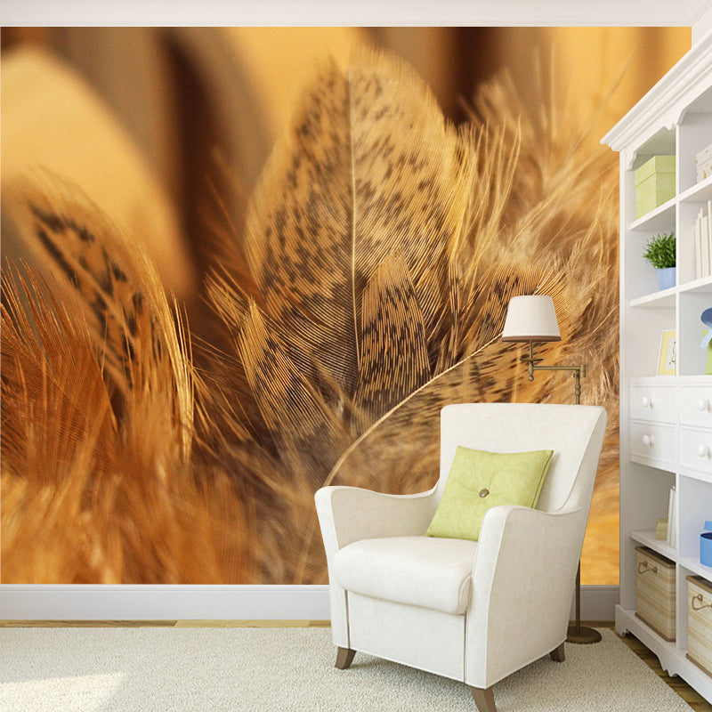 Decorative Photography Mural Wallpaper Feather Indoor Wall Mural