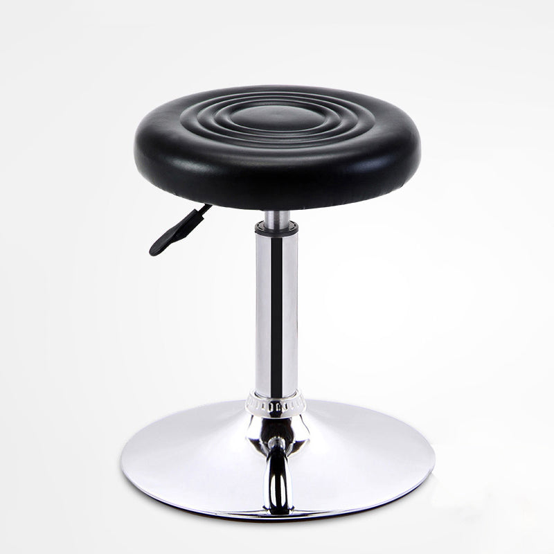Modern Adjustable Rotatable Counter Stool Steel Mobile Phone Store Bar Stool with Cushion