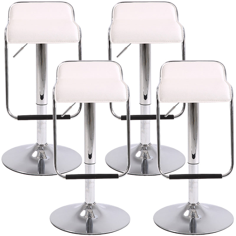Modern Style Metal Bar Stool with Swivel and Adjustable Height Bar Stool 30-inches