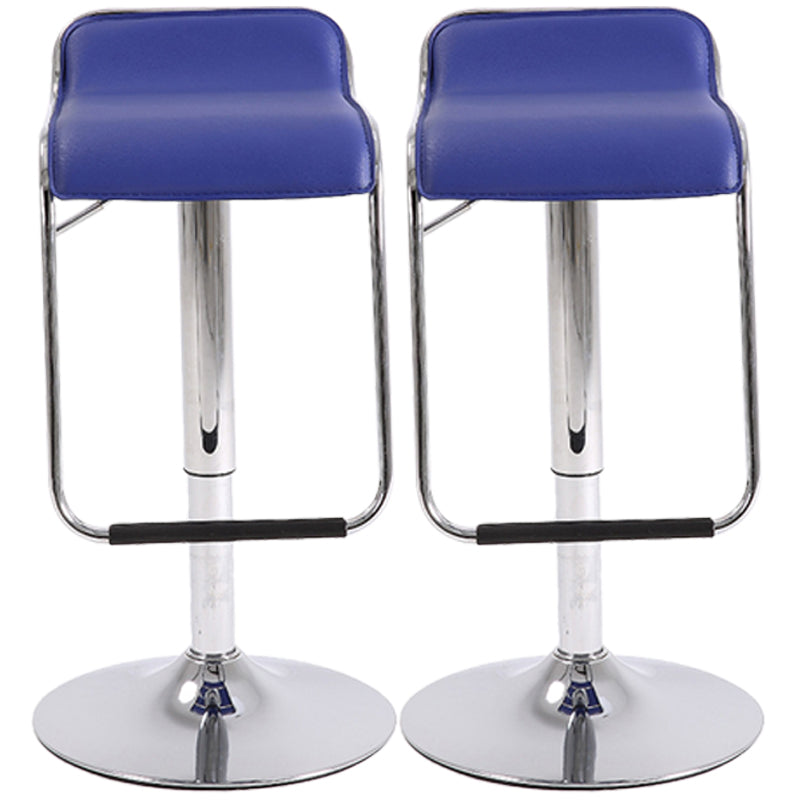 Modern Style Metal Bar Stool with Swivel and Adjustable Height Bar Stool 30-inches