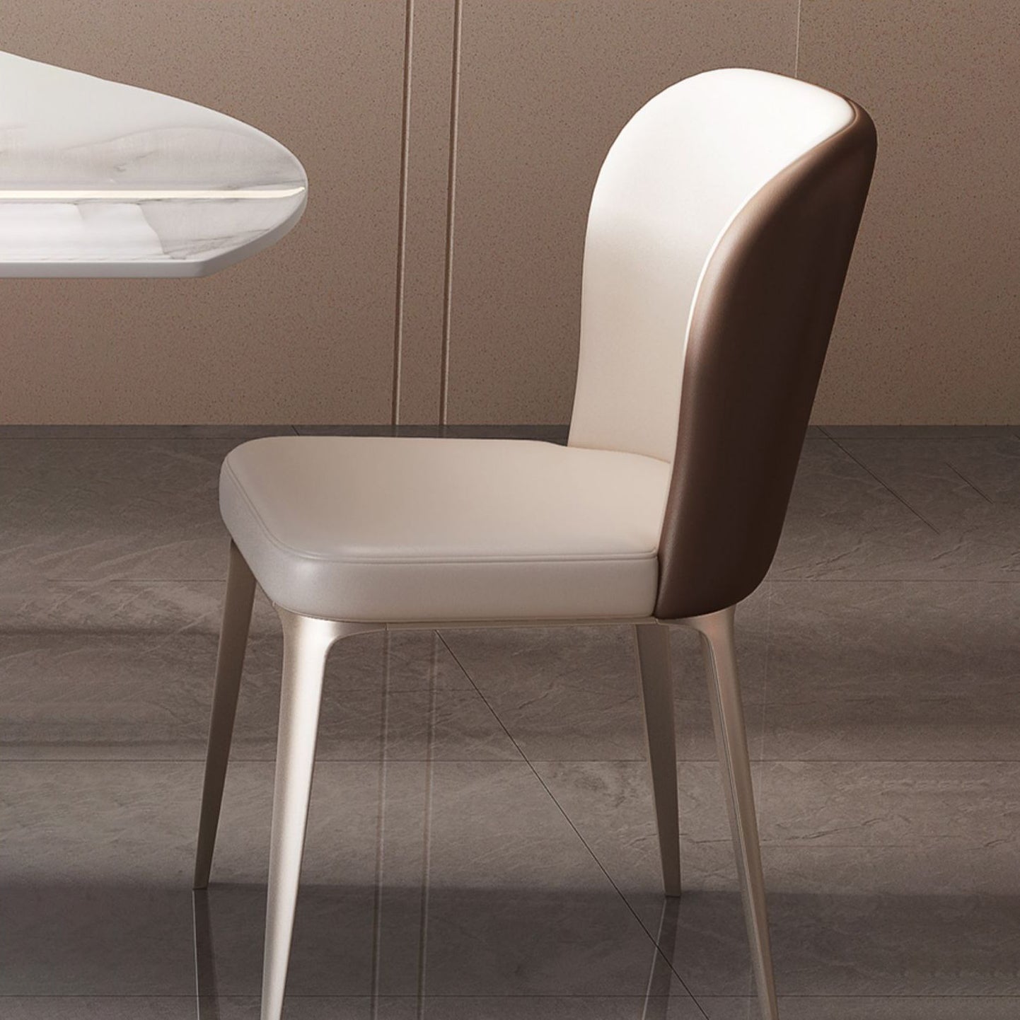 Contemporary 1/4/7 Pieces Dining Set Sintered Stone Dining Room Set