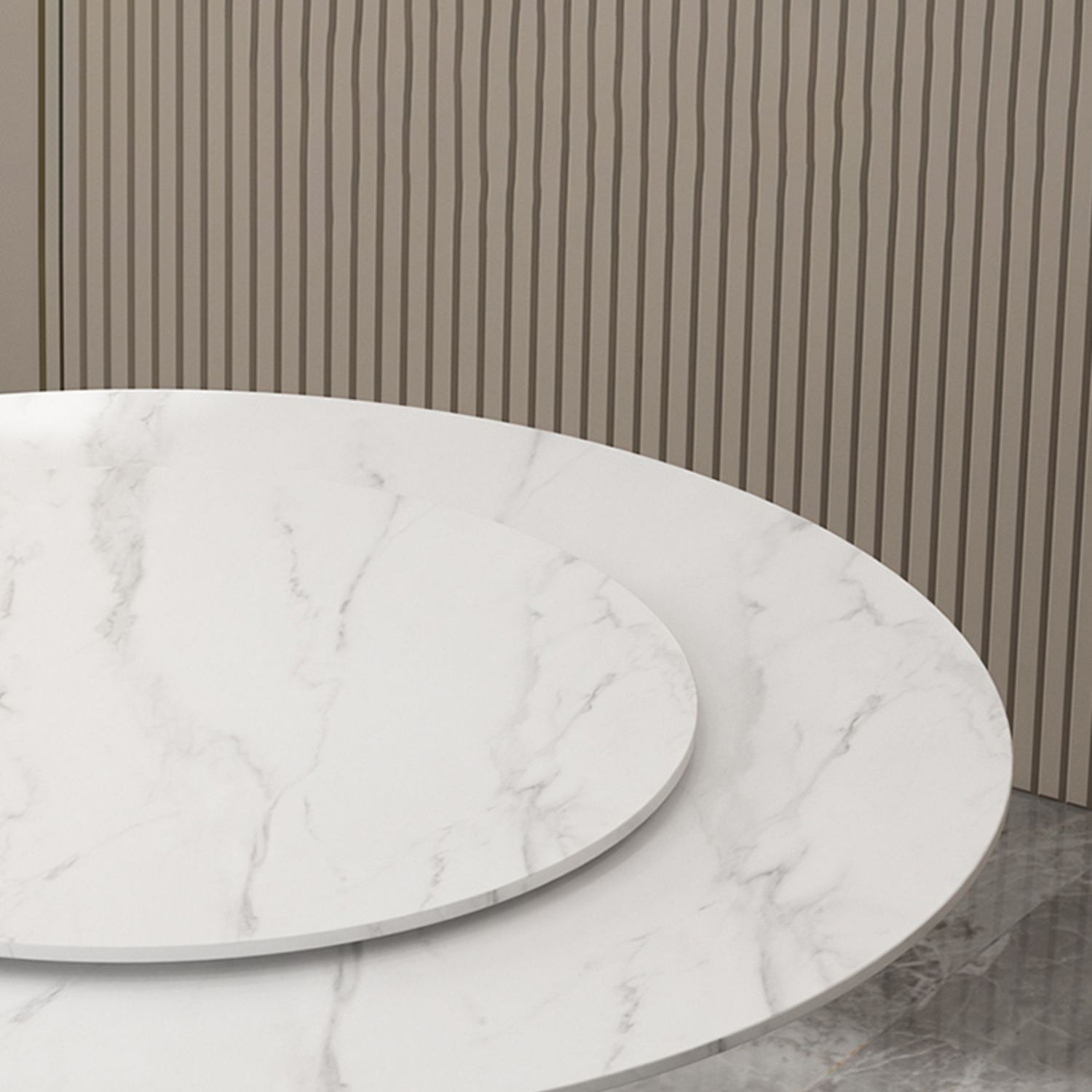 Glam 1/2/7 Pieces Dining Table Set Round Dining Table Set with Chair