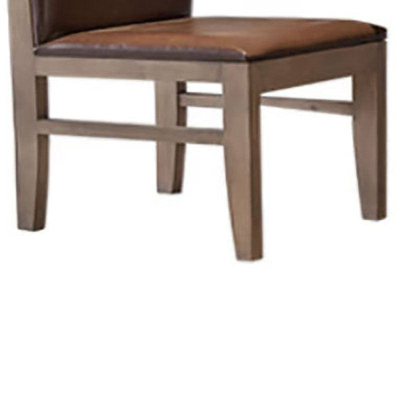 1/2 Pieces Traditional Wood Dining Furniture Set with Wood Chairs Natural Table Furniture