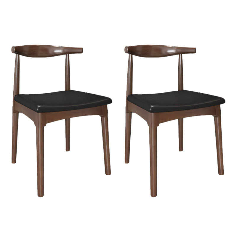 1/2/3/5/7 Pieces Brown Dining Room Set Industrial Style Solid Wood Furniture