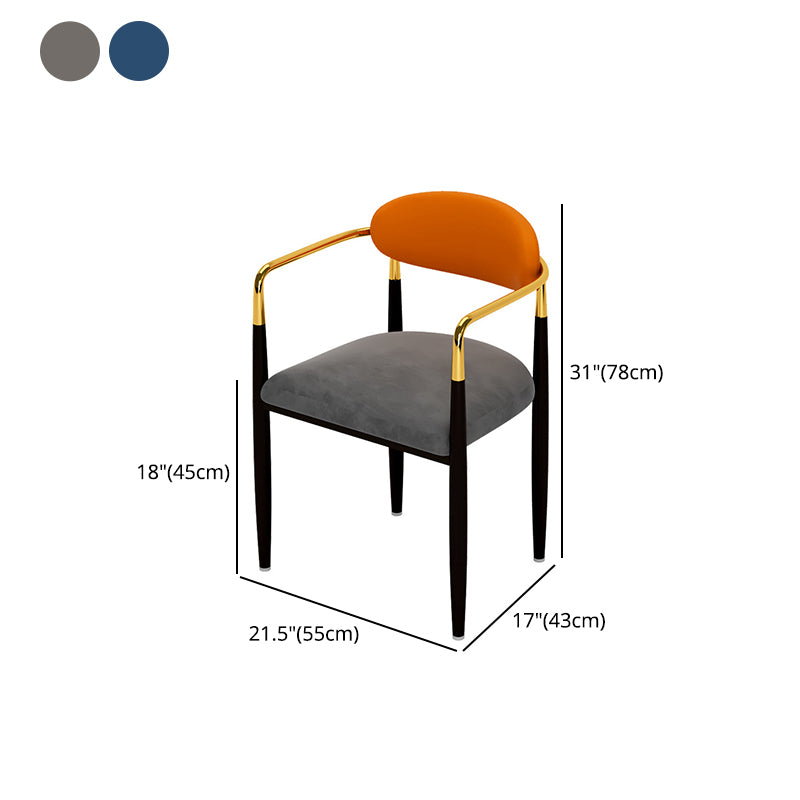 Glam 1/4/5 Pieces Dining Set Gold Base and Stone Top Table Kitchen Set for Dining Room