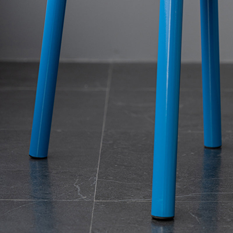 Sillas contemporáneas que cenan las sillas laterales abiertas sin brazos con las piernas del metal para la cocina