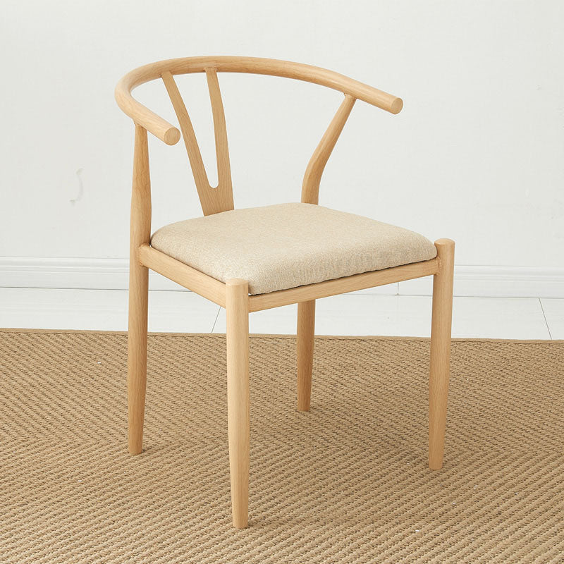 Silla de estilo moderno, silla auxiliar sin brazos con patas de metal para cocina