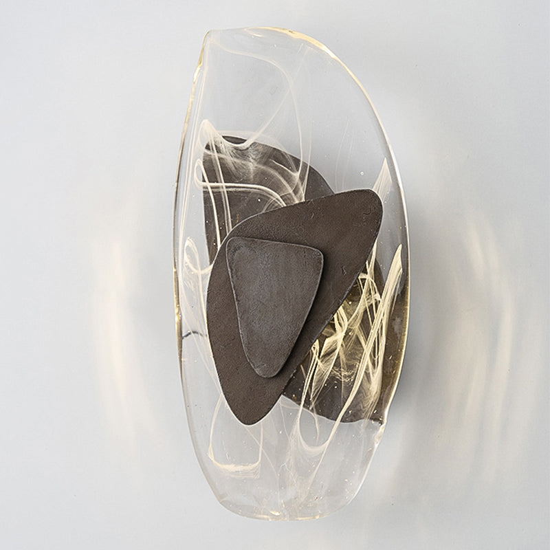 Einzigartiger Schatten 1-Licht-Wandleuchter moderner Kristallwandmontageleuchte