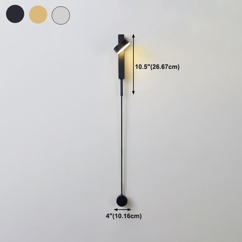 Runde Form Metallwand Licht moderner Stil 1 Lichtwandhalterung Licht