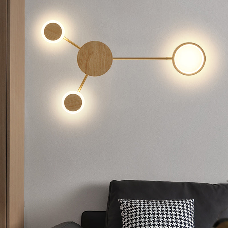 Multi -Leuchten rechteckige Wandlampen moderne Metallwandlampen im modernen Stil