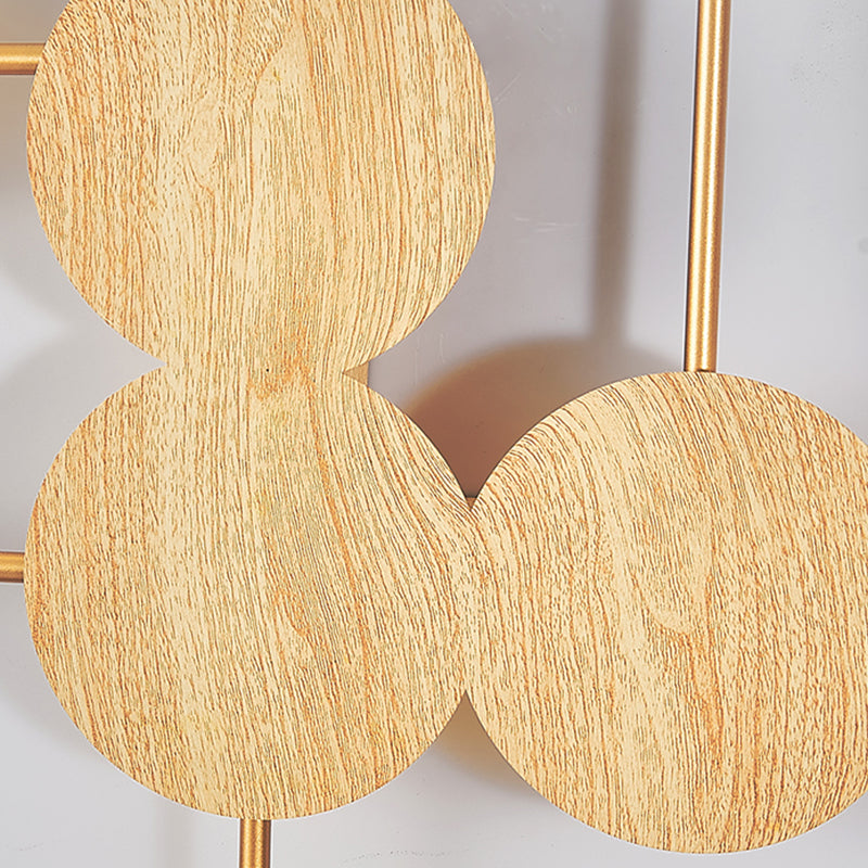 Multi -Leuchten rechteckige Wandlampen moderne Metallwandlampen im modernen Stil