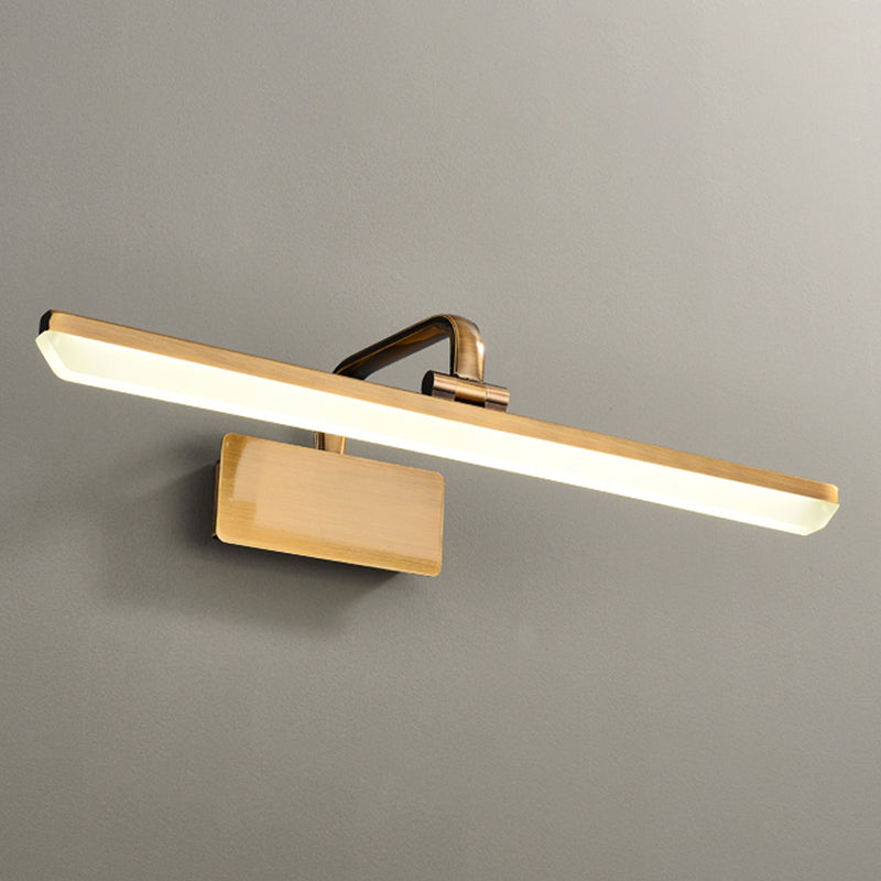 Murale linéaire Murce Murce Modern Style 1 Éclairage mural miroir clair