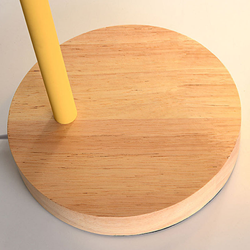 Bell Shape Table Lamp Modern Style Metal Single Light Table Light