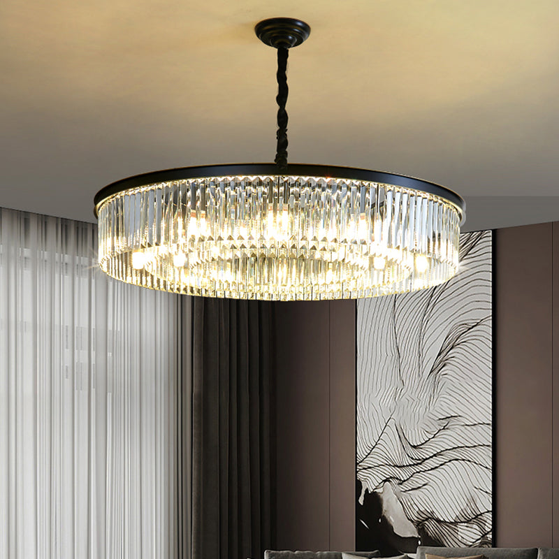 Luz de lámpara de lámpara de estilo moderno CRISTAL Multi Head Light para sala de estar