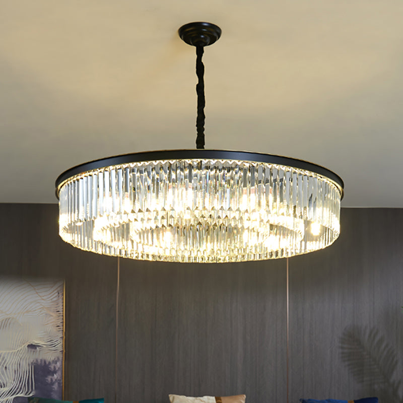 Luz de lámpara de lámpara de estilo moderno CRISTAL Multi Head Light para sala de estar