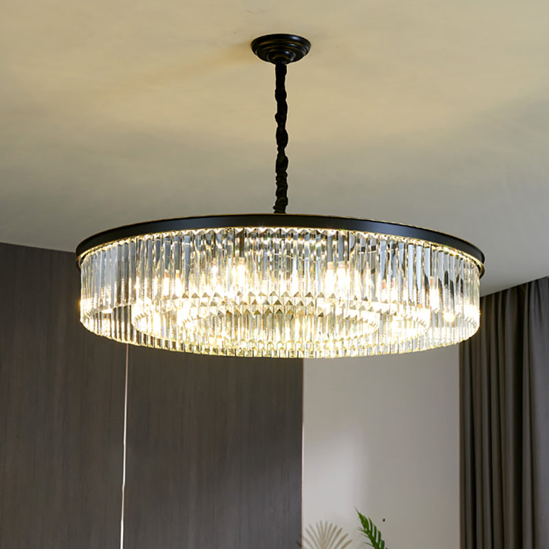 Luz de lámpara de lámpara de estilo moderno CRISTAL Multi Head Light para sala de estar