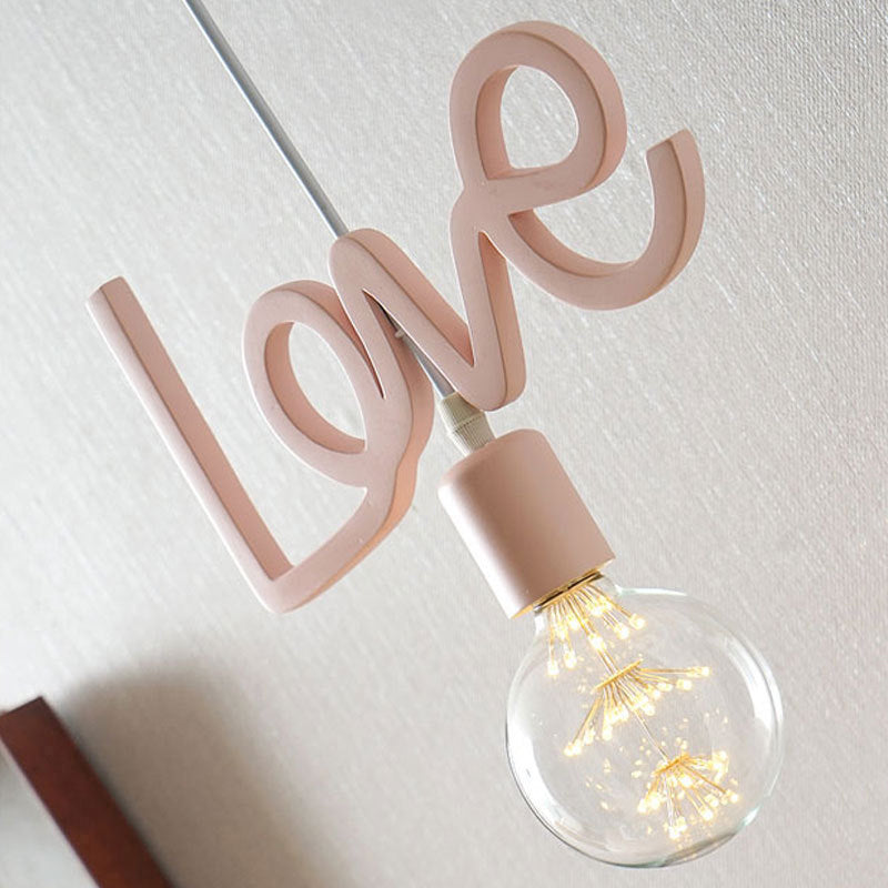 Luminaire de pendentif en métal nordique 1 mini-lumière de plafond suspendu pour porche