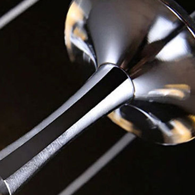 Stylish Wine Cup Pendant Light Acrylic Dining Room LED Suspension Light in Chrome