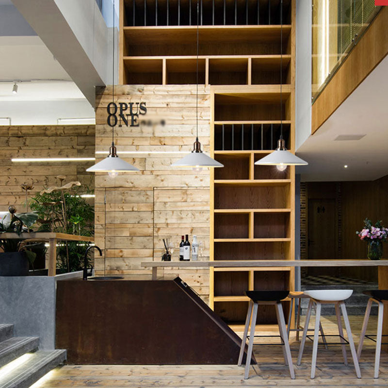 Metal Suspension Pendant Light Industrial Pendant Lighting Fixture