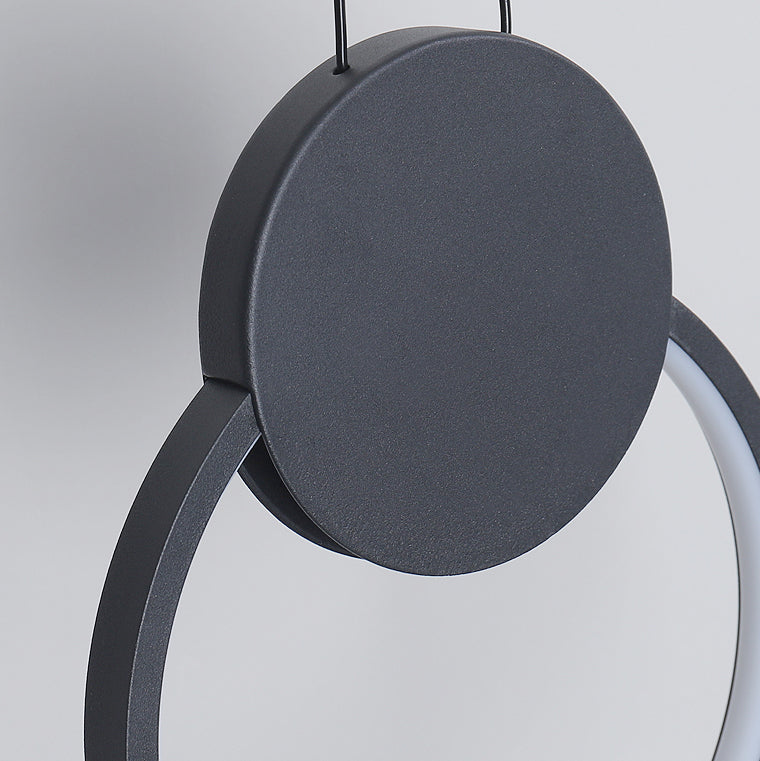 Geometric Ceiling Pendant Light Metal Modern LED Pendant Lighting