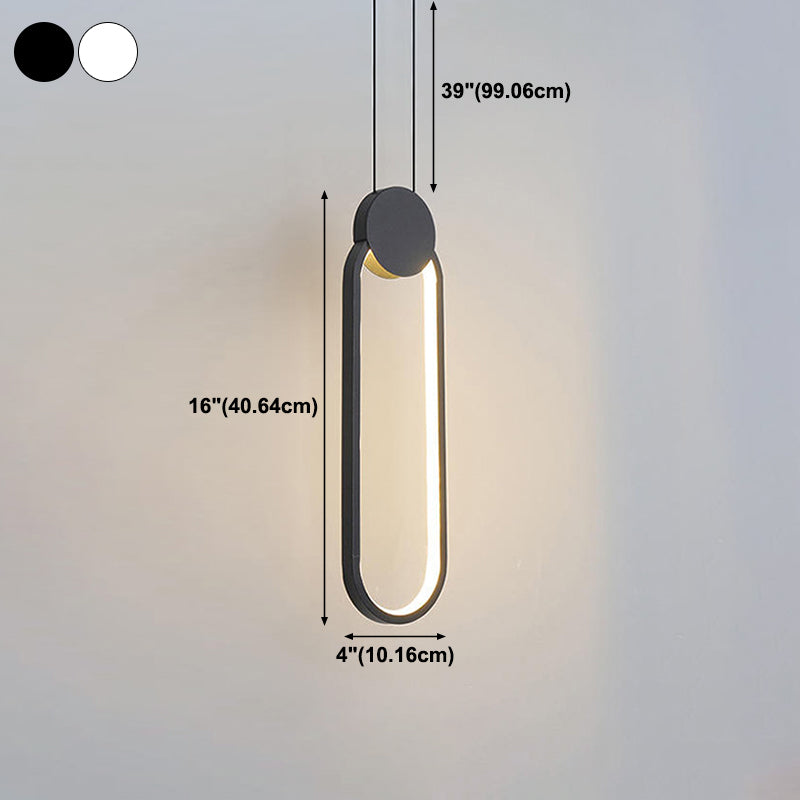 Geometric Ceiling Pendant Light Metal Modern LED Pendant Lighting