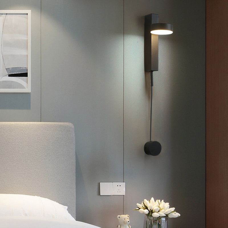 Runde Form Metall Wandleuchter moderner Stil mit einer Lichtwandhalterung Beleuchtung