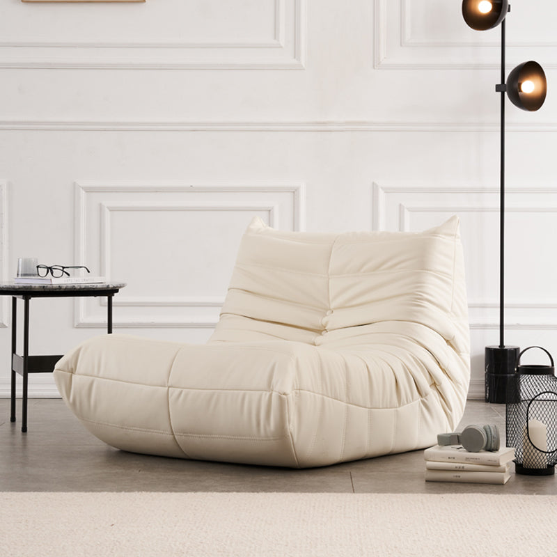 Ultra-Modern Sofa 27.6"High Tuxedo Arm Tight Back Single Cushion Seat Sofa