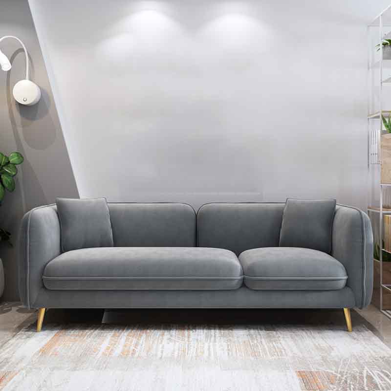 Tight Back Square Arm Ultra-Modern Sofa with Hair Pin Legs for Apartment