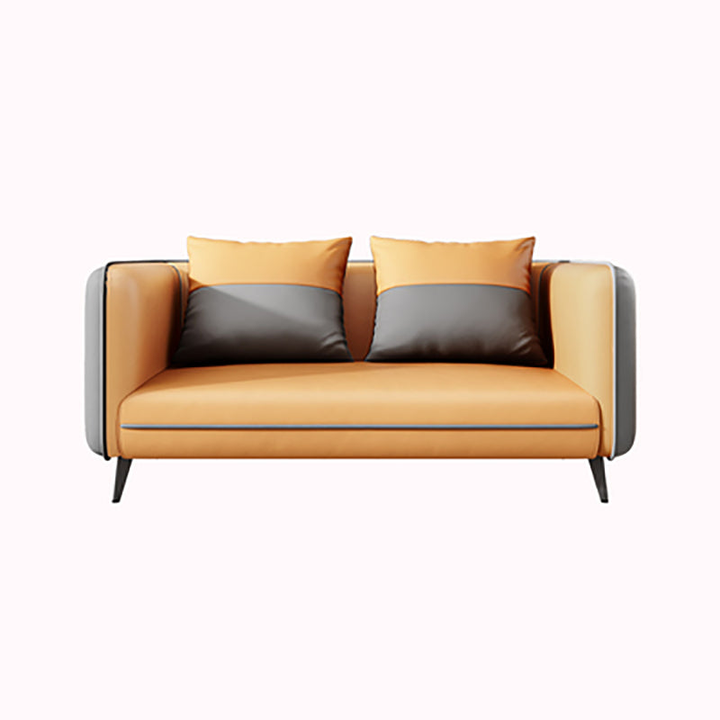 Modernes Büro-Smoking-Sofa mit Polsterkissen für Bonuszimmer, Wohnzimmer
