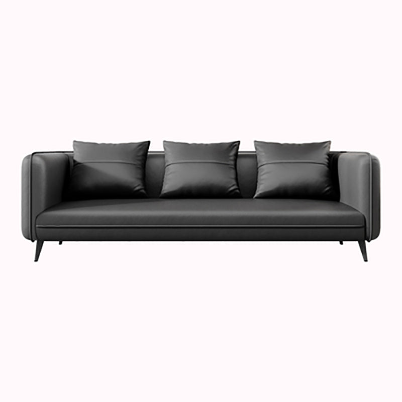 Modernes Büro-Smoking-Sofa mit Polsterkissen für Bonuszimmer, Wohnzimmer