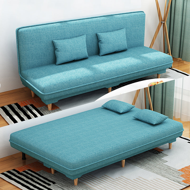 Contemporary Tight Back Convertible Sleeper Sofa for Bonus Room
