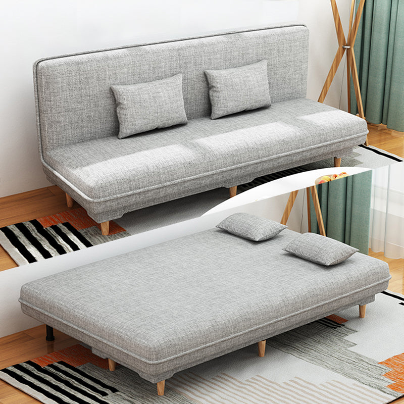 Contemporary Tight Back Convertible Sleeper Sofa for Bonus Room