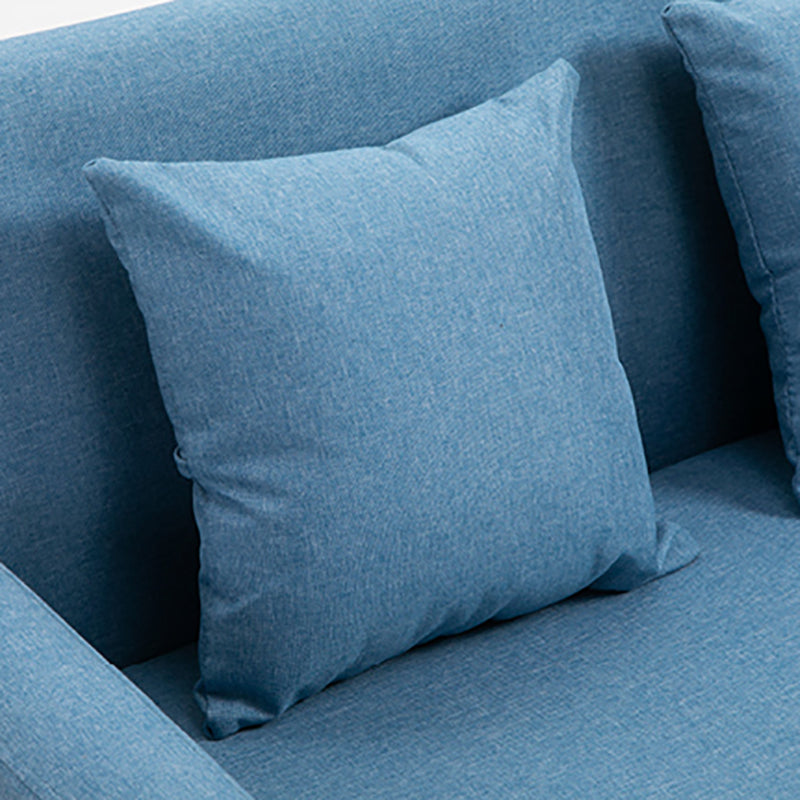 28,35 "H Leinenquadratarm modernes Sofa mit enges, rutschloser Sofa